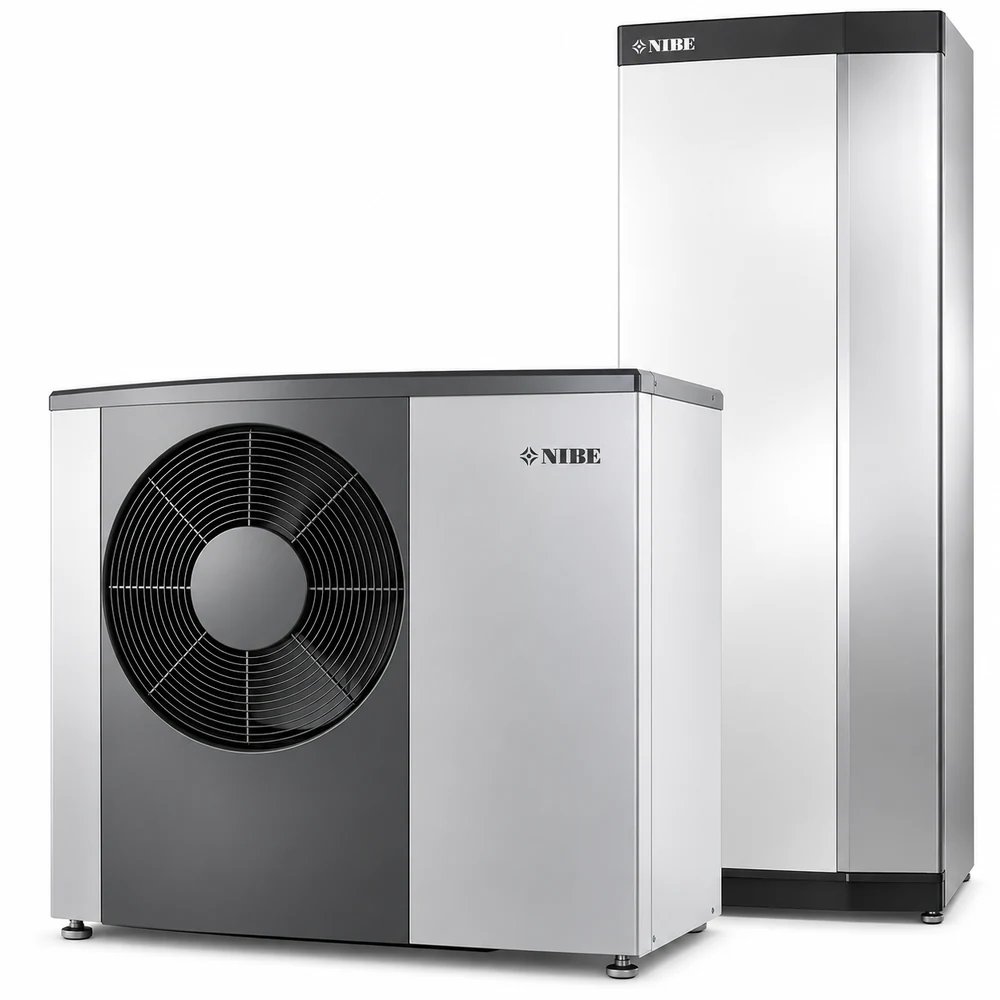 NIBE S2125-16 med VVM S320 inklusive installation i Stockholm